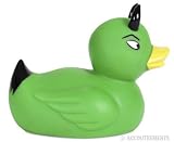 Green Devil Duckie Rubber Duck