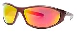 New Lightweight Square framed Plastic sunglasses with 100% UV flash mirroe protection lenses by