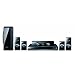 Samsung HT-D5500 5.1 3D-Blu-ray Heimkinosystem (HDMI, USB, iPod/iPhone-steuerbar, WLAN-ready, 1000 Watt) perlschwarz