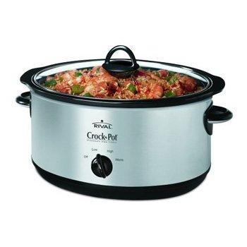Crockpot 64451LD-C 6.5 Quart Slow Cooker with Bonus Little Dipper Slow Cooker
