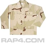 Desert Camo BDU Jacket Large - paintball apparel