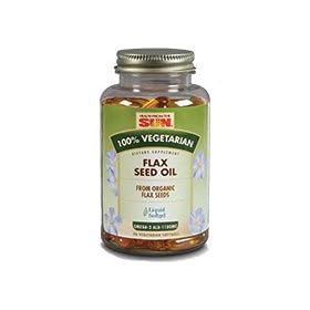 Health From the Sun /Arkopharma 100% Vegetarian Flaxseed Oil