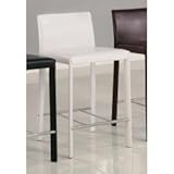 24 Inch Bar Stool (Set of 2) in White - Coaster