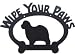image 45 - Wipe Your Paws Sign Old English Sheepdog