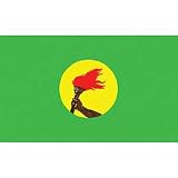 Zaire Flag 2ft x 3ft