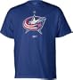 Columbus Blue Jackets Primary Logo Team T-Shirt, Size= XX-Large