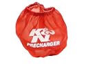 K&N Air Filter Wrap : PRECHARGER WRAP, RED, HONDA - Part No. HA-3500PR