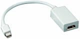 Produkt-Bild: HDGear Mini DisplayPort/HDMI Adapter (19 polig Mini DisplayPort Stecker auf HDMI Buchse) 0,20 m wei&szlig;
