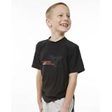 Xcel Kids Vent-X Rash Guard Sun Protection in Black Xcel Kids Vent-X Rash Guard Sun Protection in Black