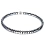 PearlsOnly Bliss Black 6-7mm A Freshwater Pearl Necklace 18 inch