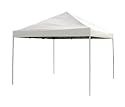 ShelterLogic 10x10 Straight Leg Popup Canopy with Roller Bag (White)
