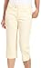 Gloria Vanderbilt Women's June Perfect Fit Capri,Limoncello,12