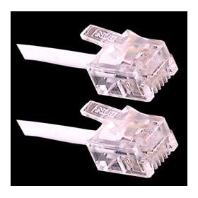 RJ11 Male BT Broadband Cable ADSL Modem Router Lead 10m