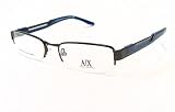 ARMANI EXCHANGE AX127 Eyeglasses Gunmetal Blue ODH7 Optical Frame