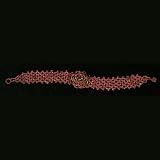 Outdoor Living : Beaded Flower Choker Brown