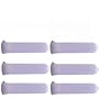 6 - Clear Heavy Duty 140 Round Paintball Speed Tubes