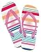 Pink Strap Flip Flops Die-Cut Photographic Magnet