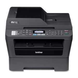 Brother MFC-7860DW Laser Multifunction Printer - Monochrome - Plain Paper Print - Desktop. MFC-7860DW LASER P/S/C/F WL LASMFP. Printer, Copier, Scanner, Fax - 27ppm Mono Print - 2400 x 600dpi Print - 27cpm Mono Copy LCD - 600dpi Optical Scan - Automatic Duplex Print - 250 sheets Input - Fast Ethernet - Wi-Fi - USB