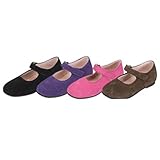 Purple Mary Jane Buckle Dress Shoes Little Girls 1 Purple Mary Jane Buckle Dress Shoes Little Girls 1