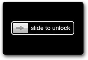 Fashional Slide to Unlock Indoor/Outdoor Doormat Decor Rug 23.6"(L) x 15.7"(W)