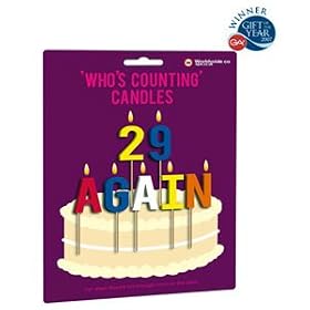 Birthday Cake Candles - 29 AGAIN