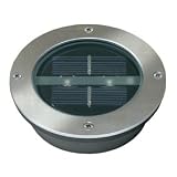 Ranex RA-2605040 LED Solar Ground Spot Round