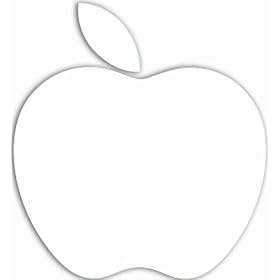 Nova - Apple - Tapis de souris - Blanc