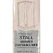 STALL size VINYL Shower Curtain Liner 54'' wide x 78'' LONG - SUPER CLEAR