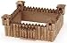 Darice Wood Model Kit Fort 9181-23; 6 Items/Order