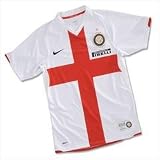 Junior Away Shirt - Nike Inter White/Red/Black 13 (XLB)