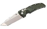 Hogue Extreme Series Knife G-10 Frame 4-Inch Tanto Blade Tumble Finish, G-Mascus Green
