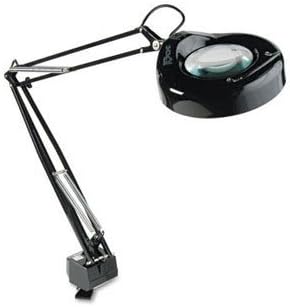 Ledu Fluorescent Magnifier Lamp LAMP,MAGNIFIER,BK (Pack of2)