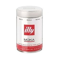 illy Caffe Normale MOKA Ground Coffee, 8.8-Ounce Tin