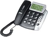 jWIN Electronics 12-Memory Big-Button Speaker Phone With Dual Caller ID - BLACK