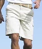 Dockers Big and Tall Washed Cargo Flat Front Short