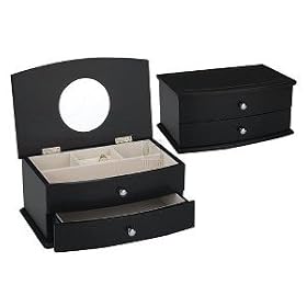 Reed and Barton Julia Espresso Jewelry Box
