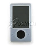Kroo Silicone Case fits Microsoft Zune 30Gb - White Clear