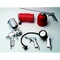 Mannesmann 1527Druckluft Set 5 tlg, Reifendruck Pr?fer, Spr?hpistole, Blaspistole, Farbspritzpistole, Druckluftschlauch