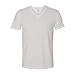 Next Level Apparel 6440 Mens Premium Fitted Sueded V-Neck Tee - White, Medium
