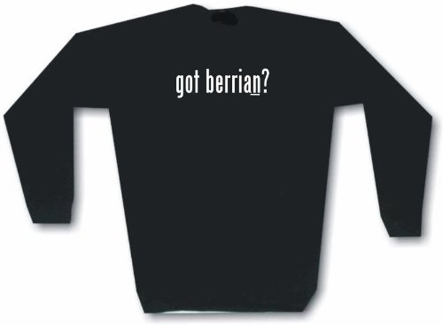 got berrian? Men's Sweat Shirt Small-Black
