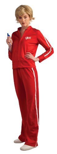 Rubie's Costume Co Women's Glee Sue's Red Track Suit Teen Costume