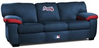 Home Team MLB Atlanta Braves Classic Sofa