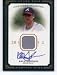 2008 Upper Deck / UD Masterpieces Captured on Canvas Autographs #JO Kelly Johnson - Atlanta Braves (Piece of Authentic Game Used Jersey - Autographed Card)(Baseball Cards)
