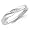 14K White Gold Women's Round-cut Diamond Wedding Ring Band (0.02 CTW., G-H Color, SI1-2 Clarity) - Size 4
