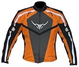  : Motorradjacke, Textiljacke orange, 712202