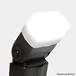 Delamax Profi Diffusor f�r Nikon Speedlight SB-600 und Olympus FL-36, 36R Flash Bounce Softbox