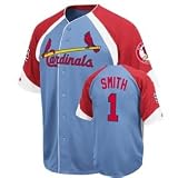 St Louis Ozzie Smith Cardinals Wheelhouse Jersey - Medium