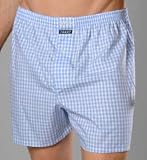 Giulio Blue/White Checks Woven Boxer (1910)
