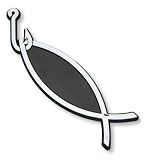Fish Hook Car Emblem
