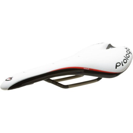 Prologo Nago Evo TS Saddle White/Black, 141mm